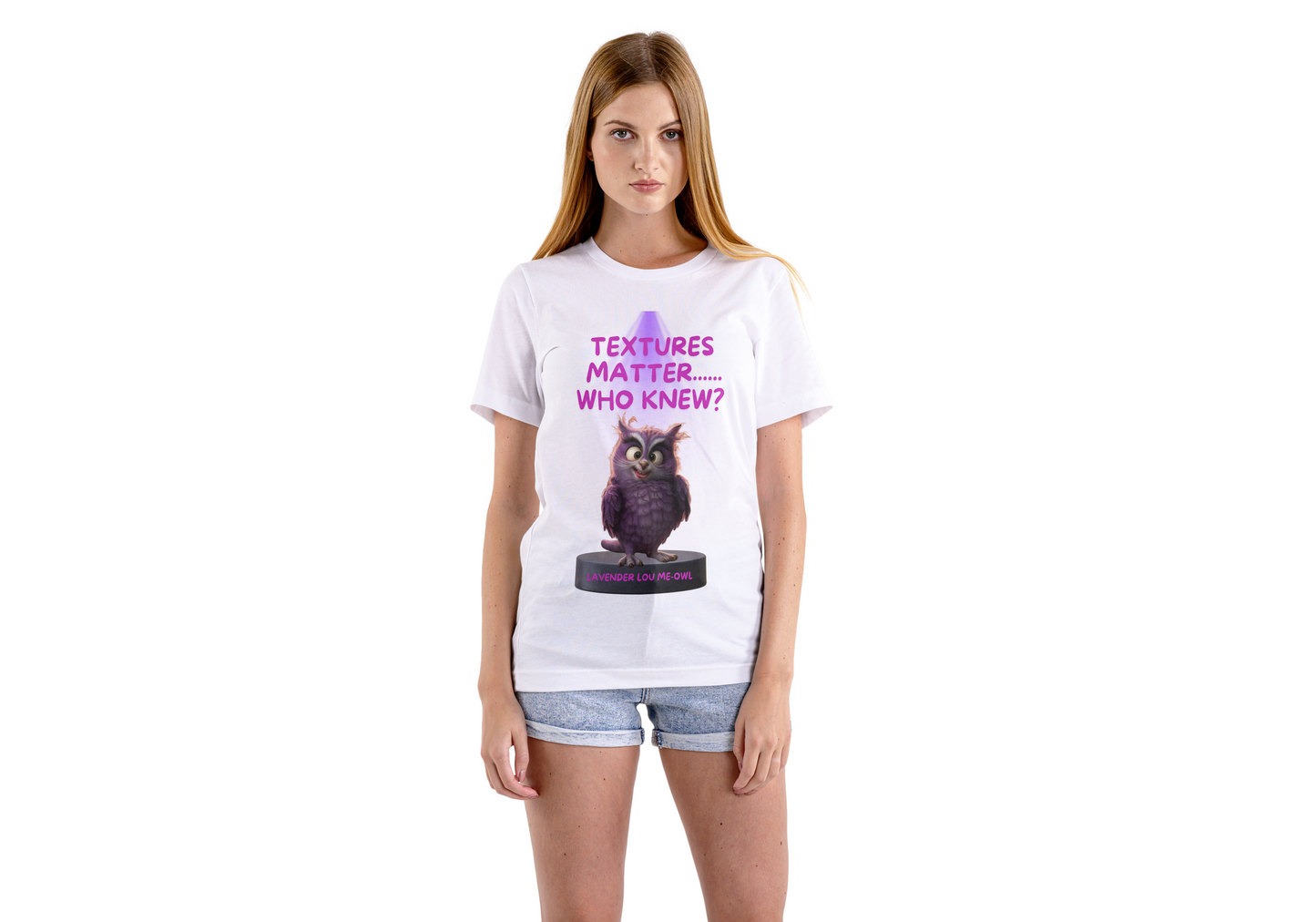 Textures Matter Premium ADULT Unisex Crewneck Graphic T-shirt