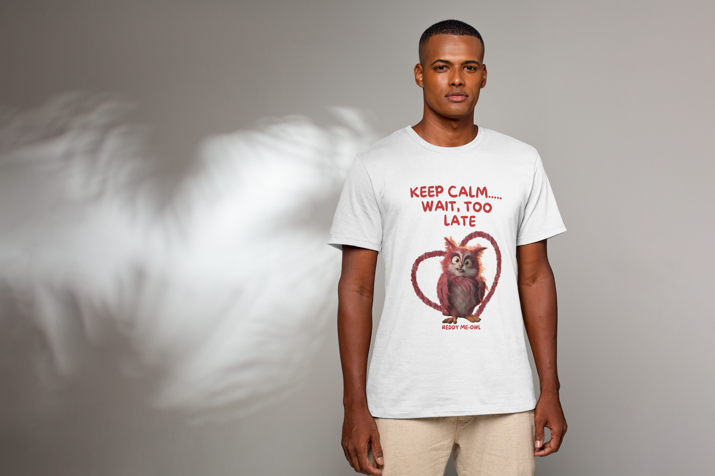 Keep Calm Premium ADULT Unisex Crewneck T-shirt